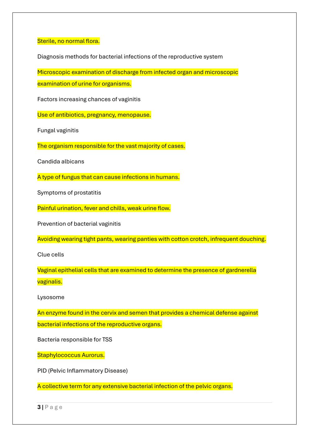 Preview page 3 of MICROBIOLOGY FINAL EXAM