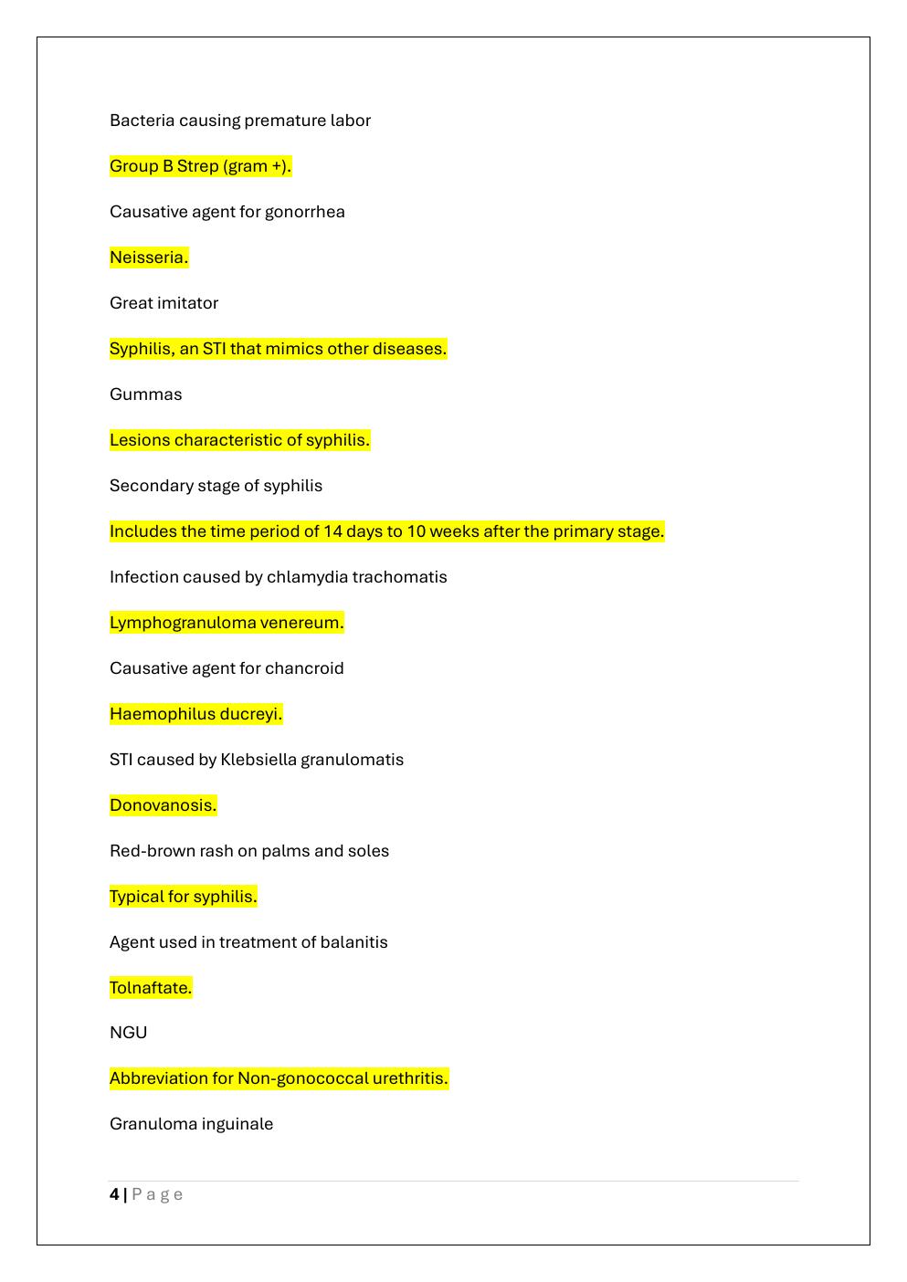 Preview page 4 of MICROBIOLOGY FINAL EXAM