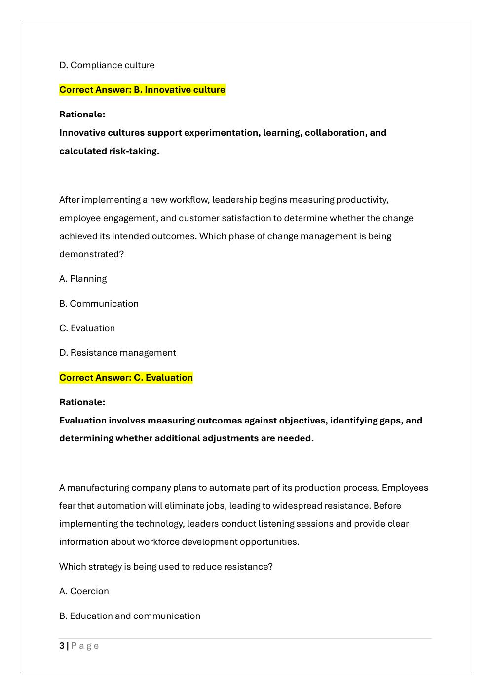 Preview page 3 of WGU C208 FINAL OA EXAM