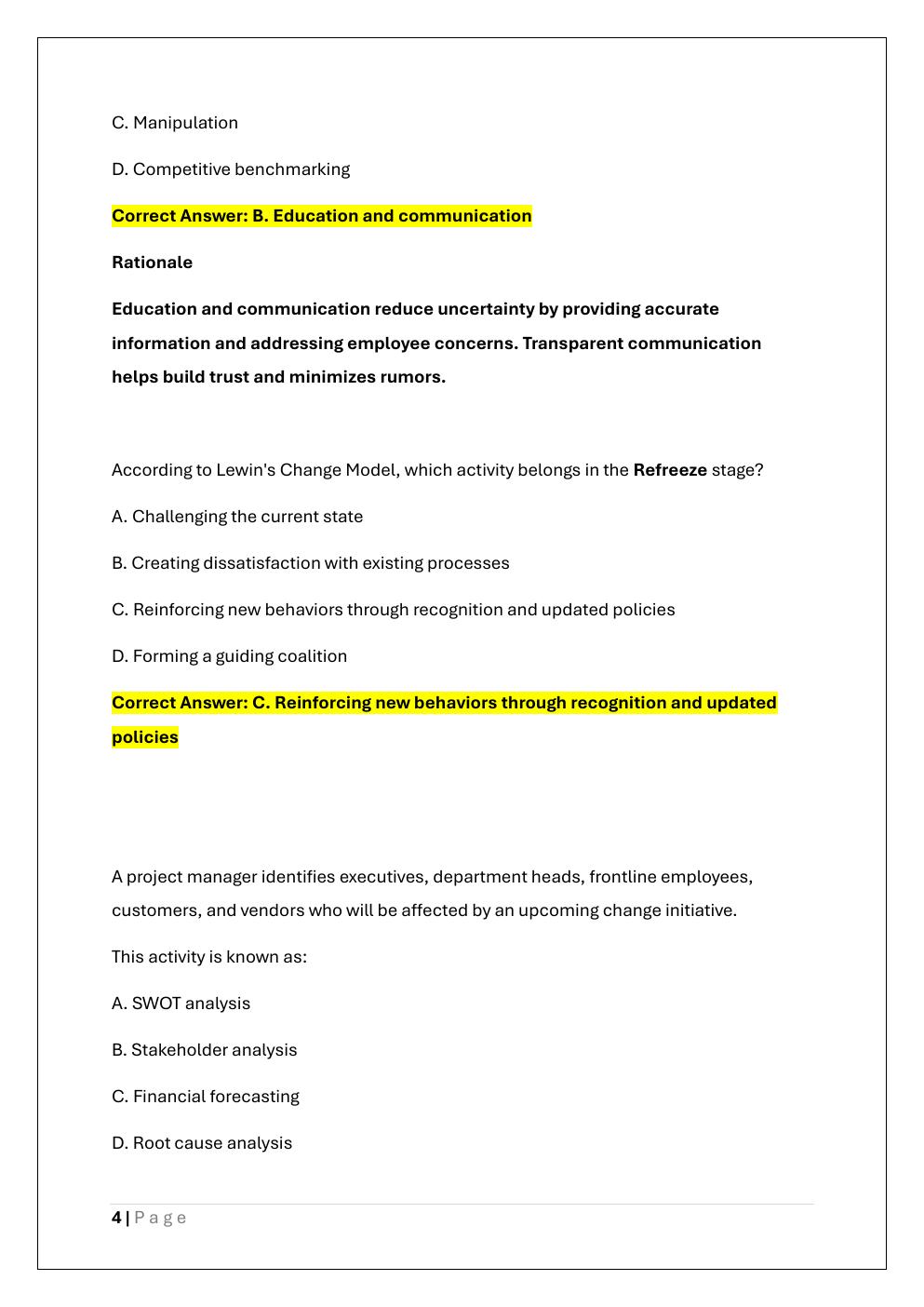 Preview page 4 of WGU C208 FINAL OA EXAM