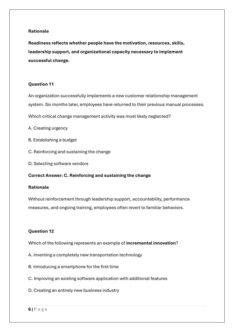Preview page 6 of WGU C208 FINAL OA EXAM