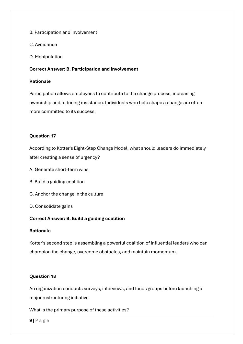 Preview page 9 of WGU C208 FINAL OA EXAM
