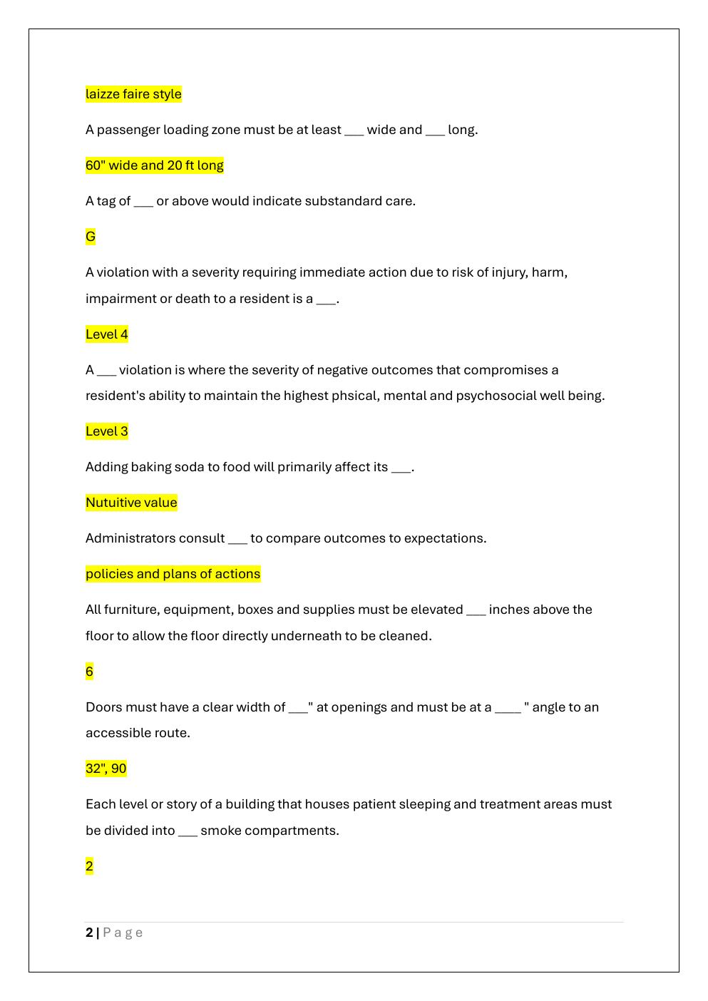 Preview page 2 of NAB EXAM STUDY GUIDE BY STAN MUCINIC