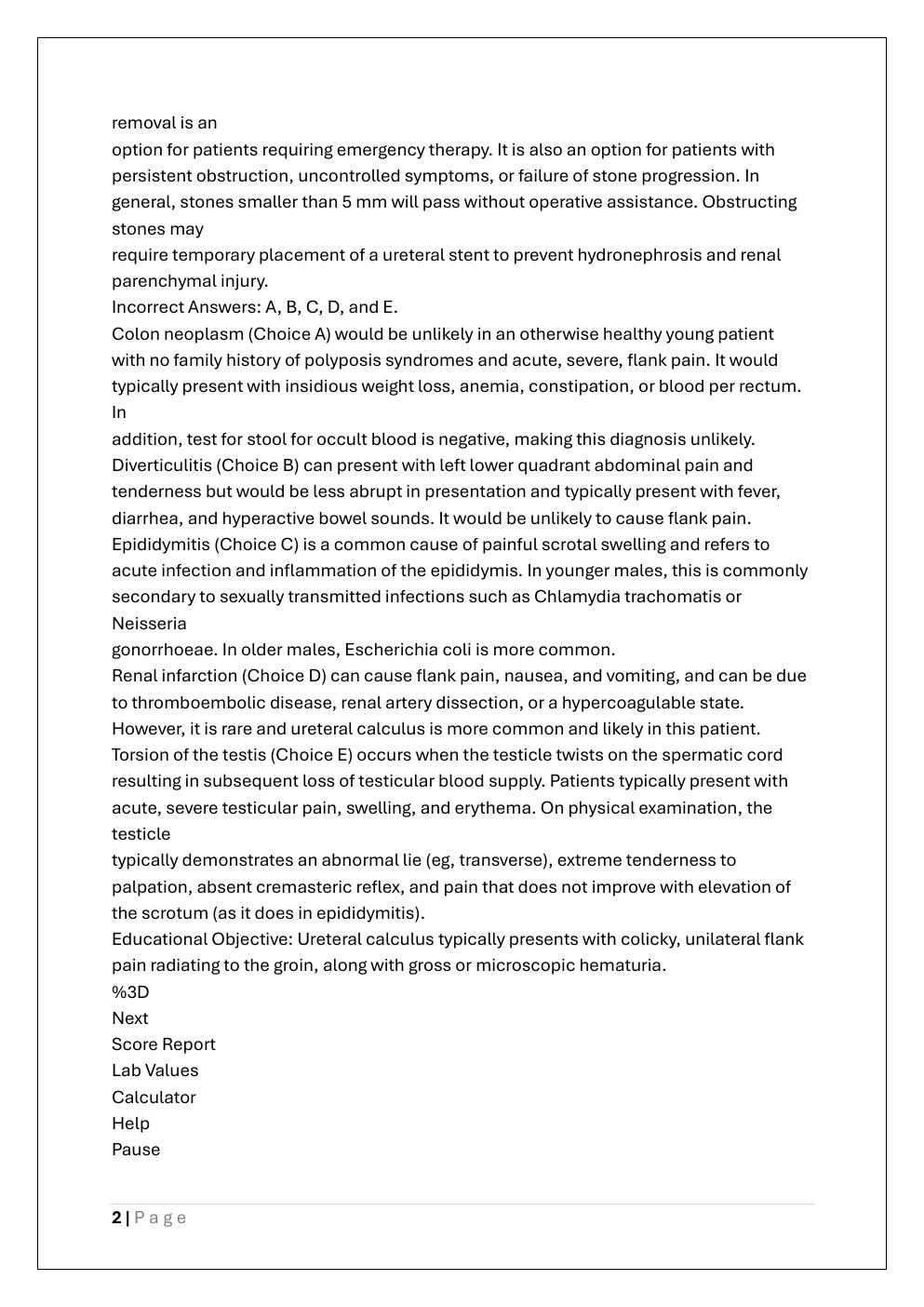 Preview page 2 of NBME 28 EXAM