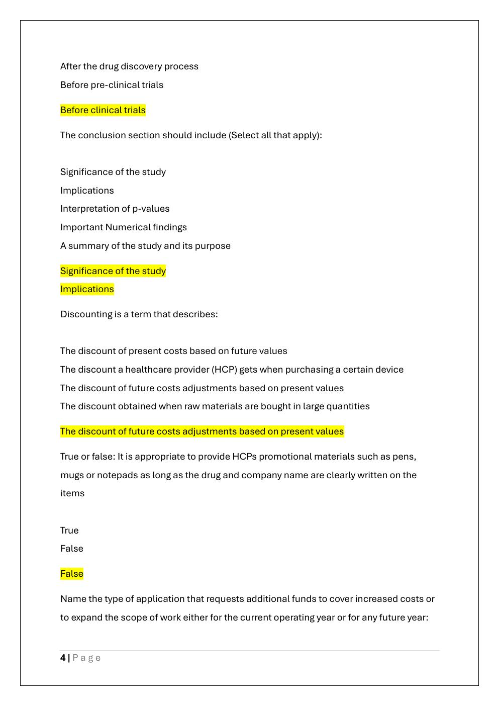 Preview page 4 of BCMAS EXAM VERSION 1