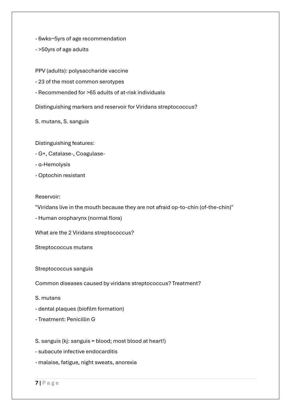 Preview page 7 of USMLE STEP 1 MICROBIOLOGY QUIZ BANK  EXAM