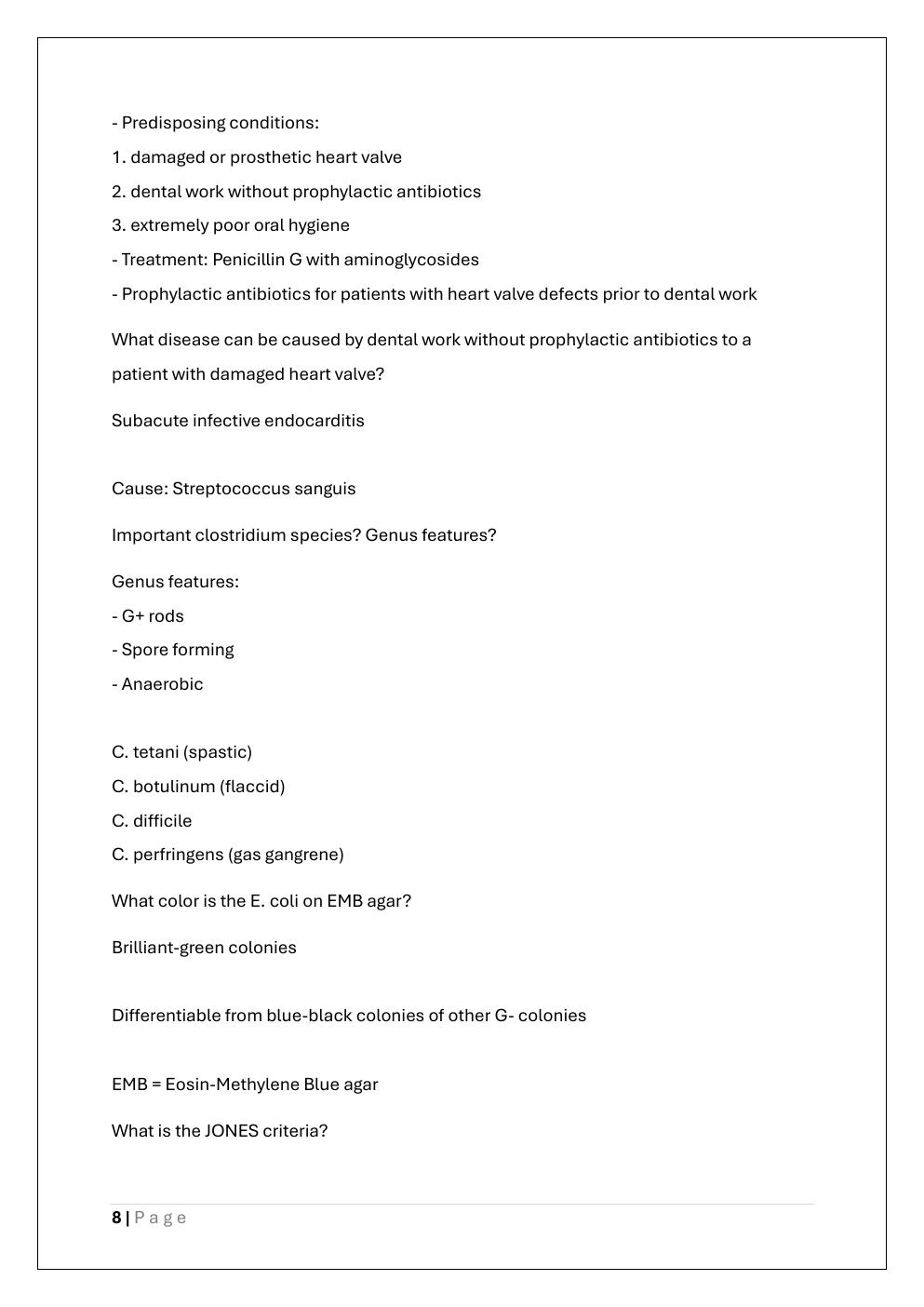Preview page 8 of USMLE STEP 1 MICROBIOLOGY QUIZ BANK  EXAM