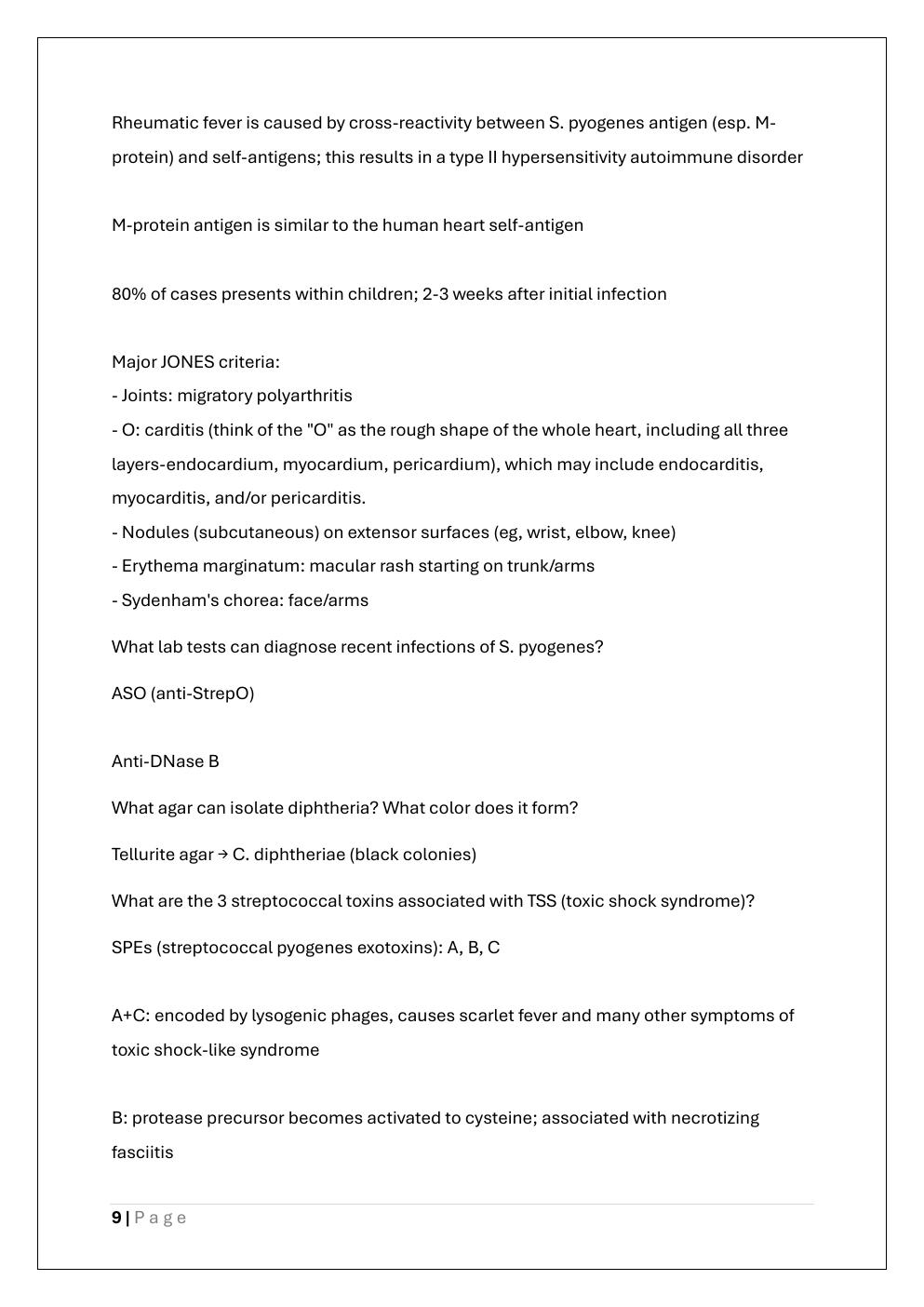 Preview page 9 of USMLE STEP 1 MICROBIOLOGY QUIZ BANK  EXAM