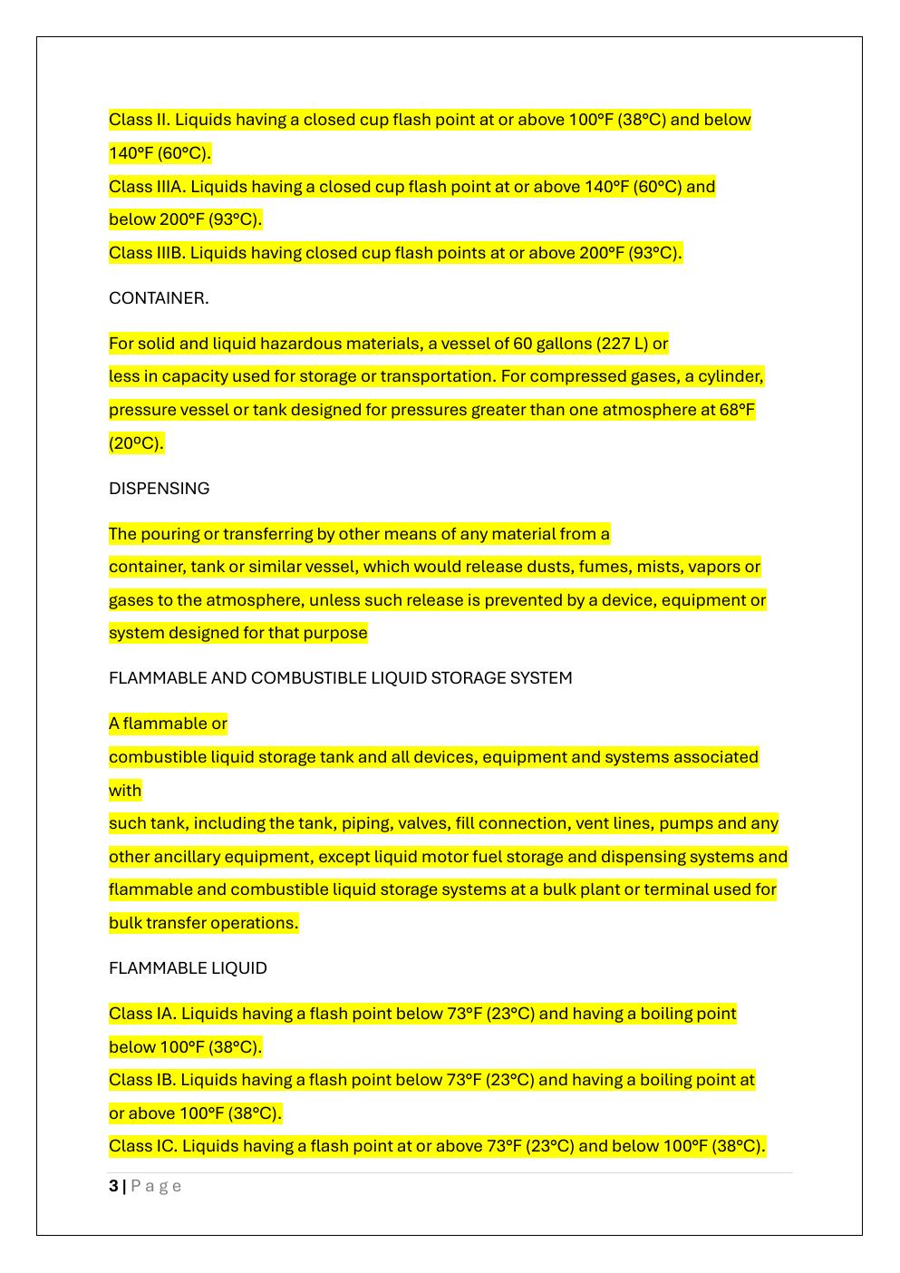 Preview page 3 of FDNY S-93 CERTIFICATE OF  COMPREHENSIVE FIRE SAFETY STUDY  GUIDE EXAM