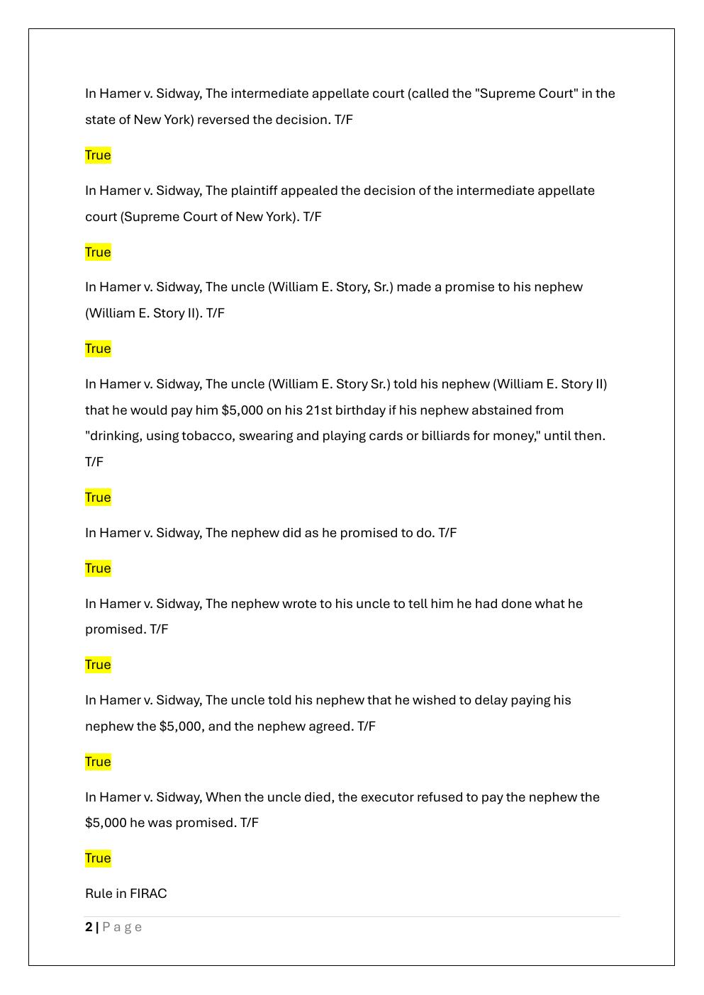 Preview page 2 of JD NEXT EXAM