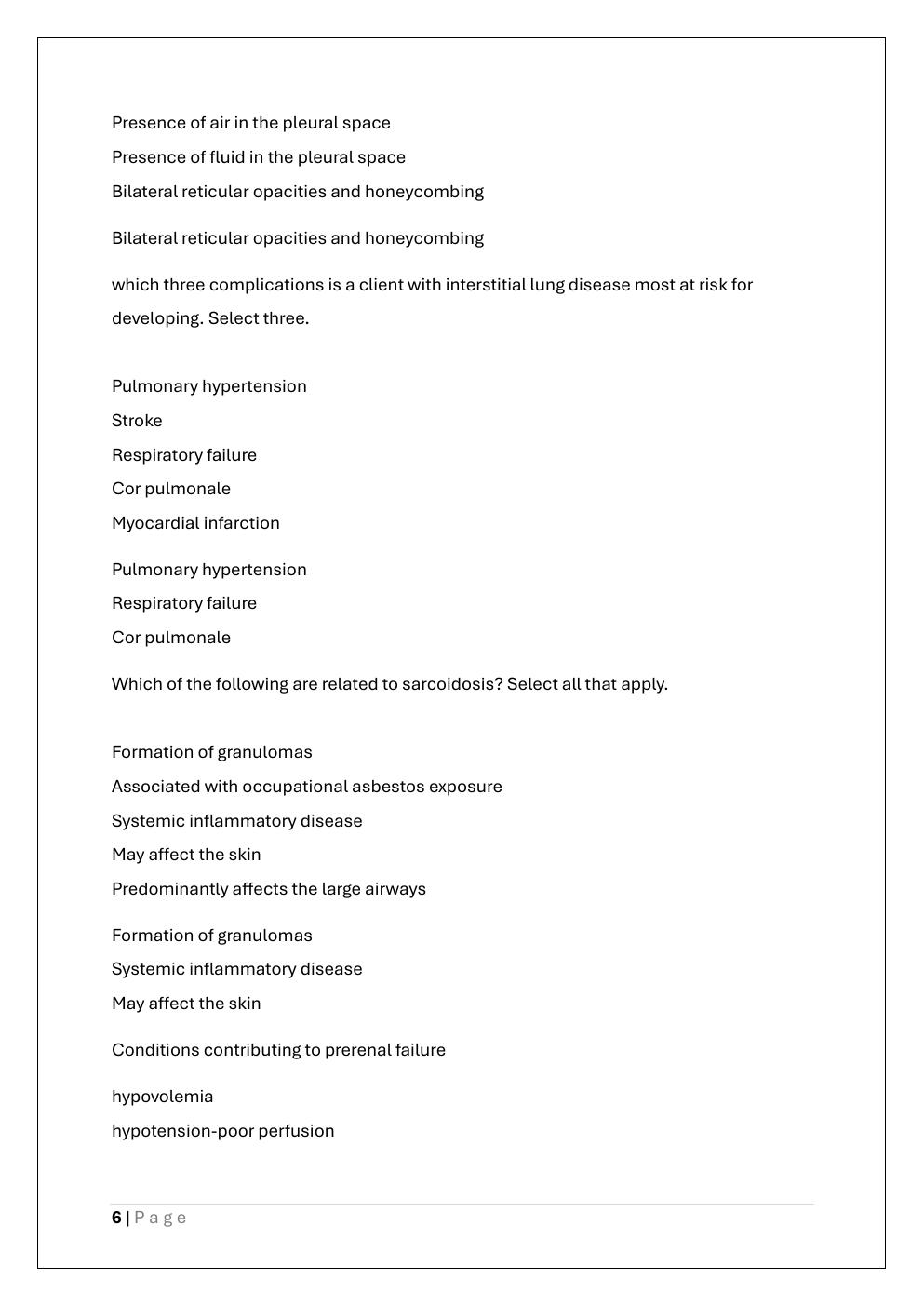 Preview page 6 of NR 507 MIDTERM EXAM