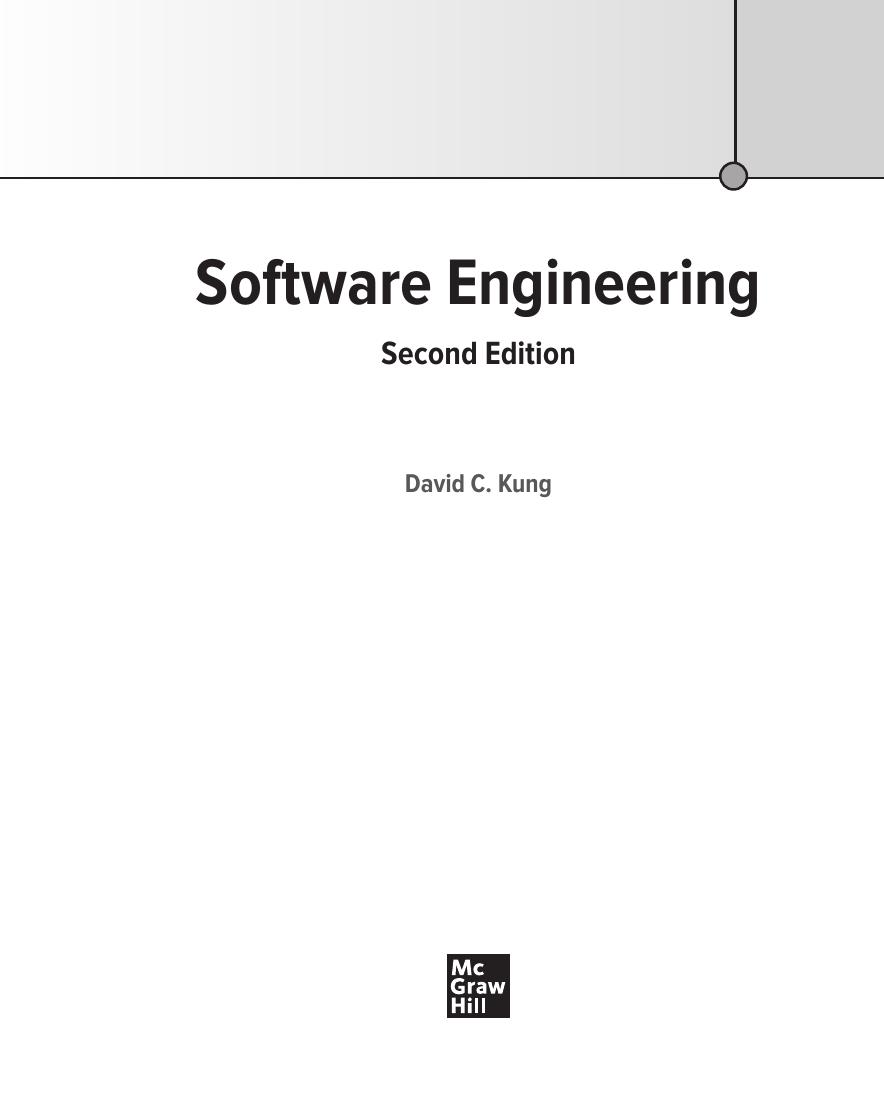 Preview page 2 of eBook PDF ISE Software Engineering 2nd Edition By David C. Kung