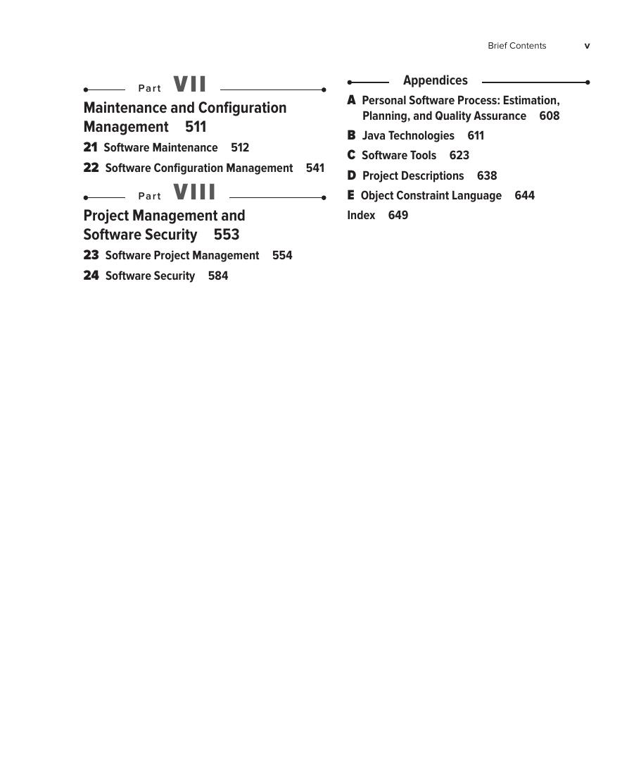 Preview page 6 of eBook PDF ISE Software Engineering 2nd Edition By David C. Kung