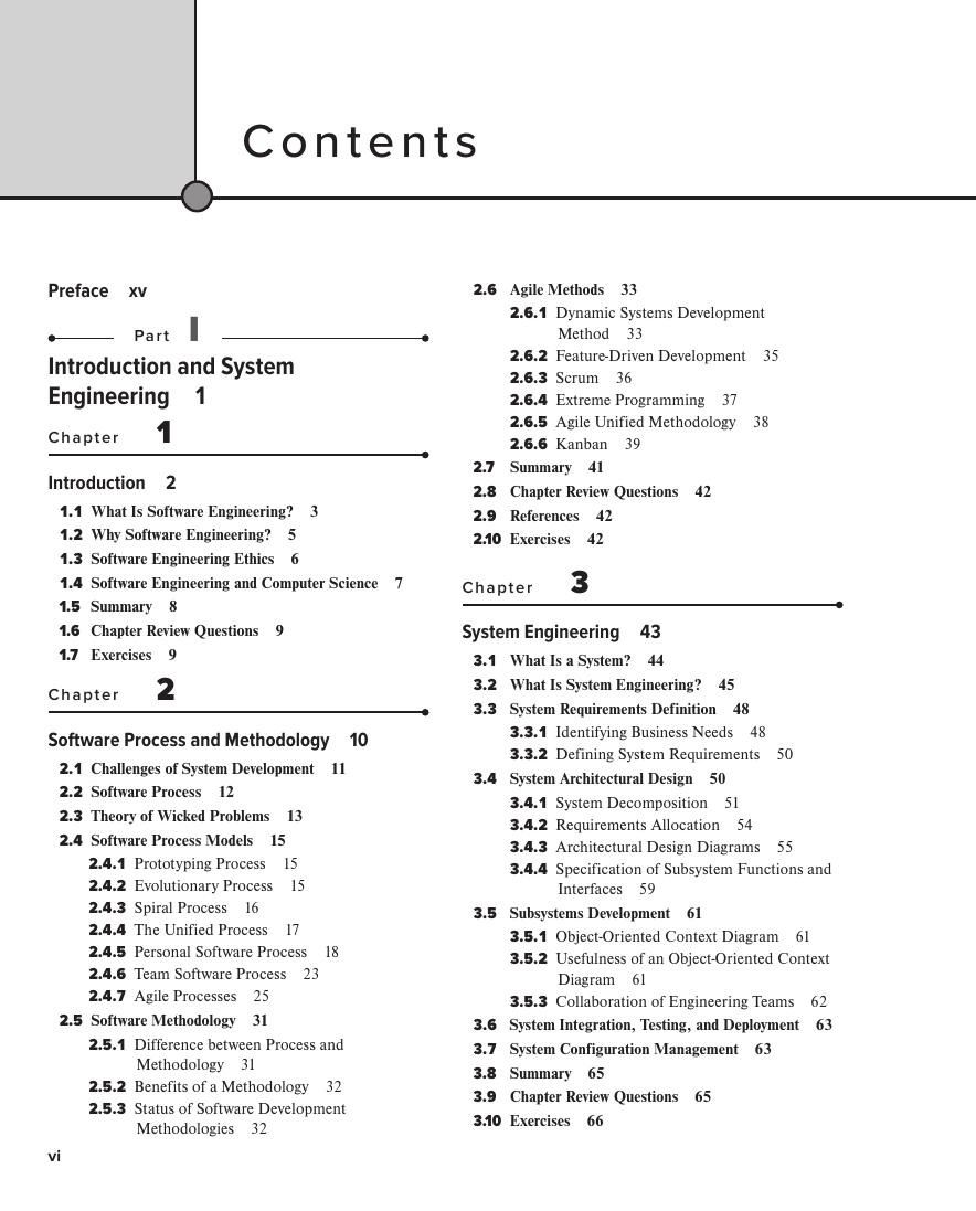 Preview page 7 of eBook PDF ISE Software Engineering 2nd Edition By David C. Kung