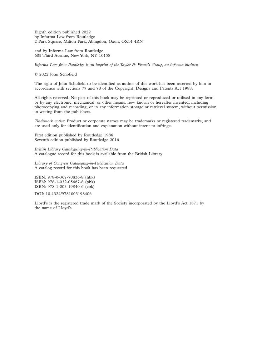 Preview page 7 of eBook PDF Laytime and Demurrage 8th Edition By John Schofield