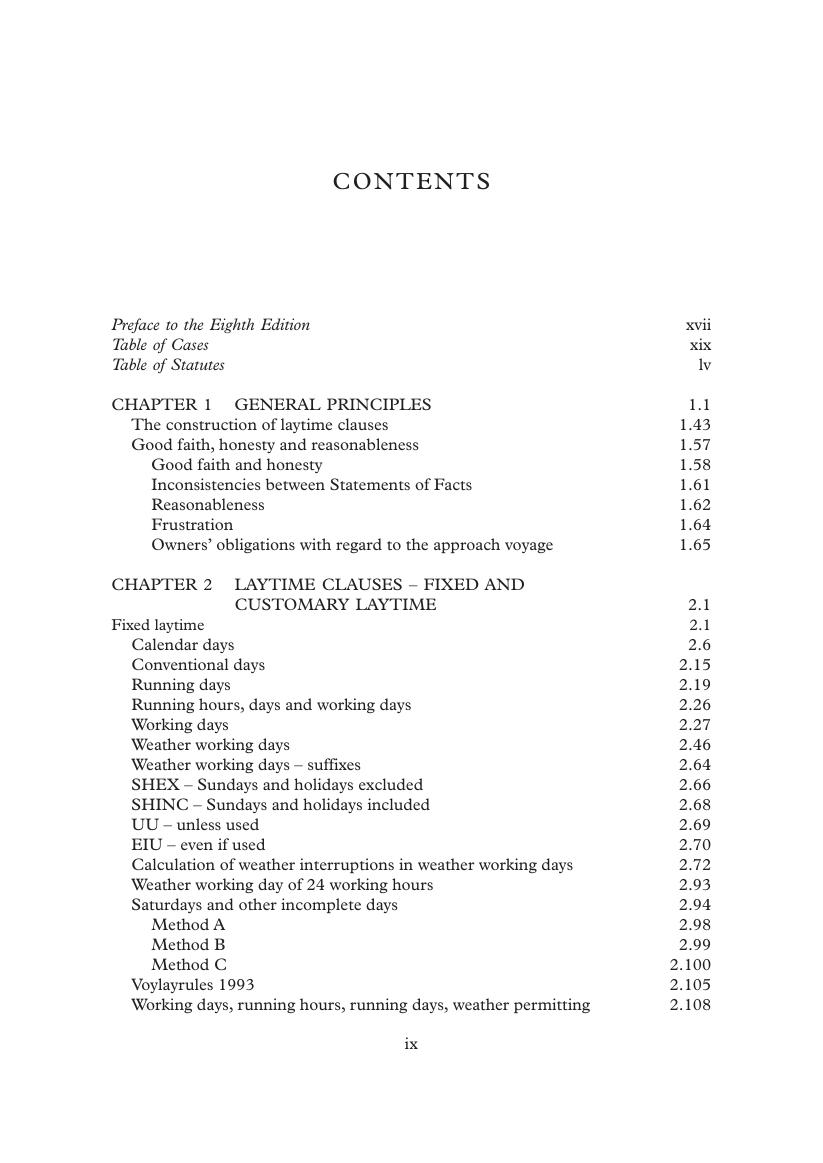 Preview page 10 of eBook PDF Laytime and Demurrage 8th Edition By John Schofield