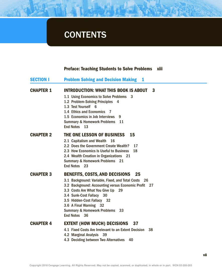 Preview page 8 of Managerial Economics A Problem Solving Approach 5th Edition By Brian McCann, Michael Ward