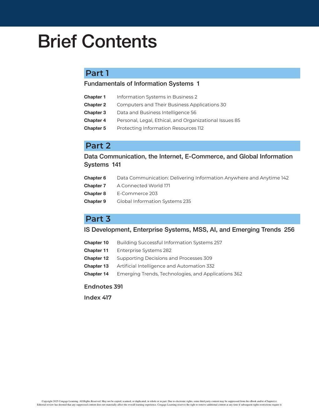 Preview page 5 of eBook PDF MIS 12th Edition By Hossein Bidgoli