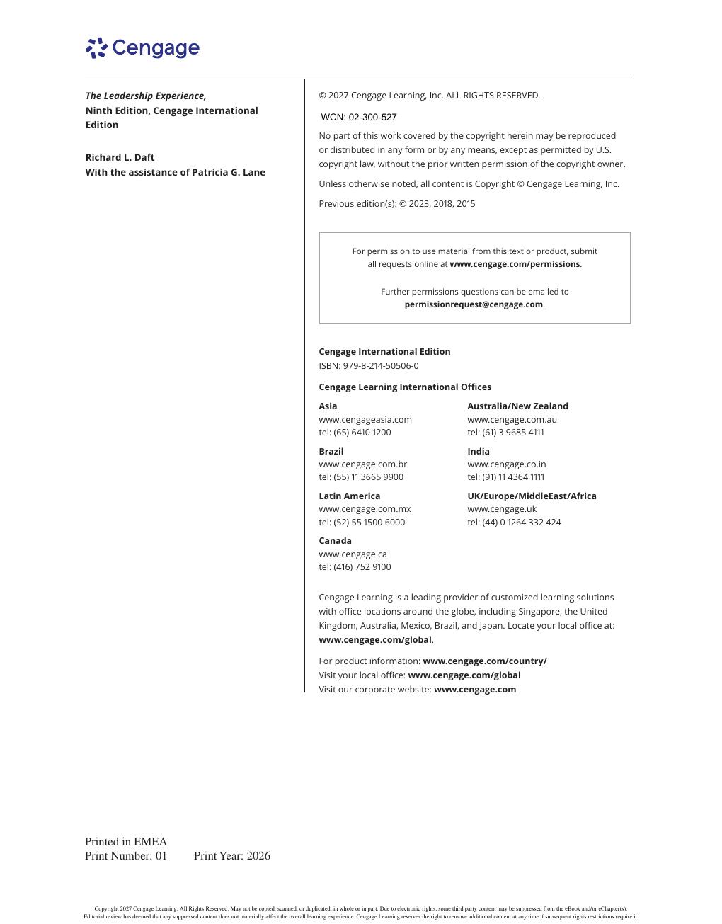 Preview page 4 of The Leadership Experience 9th Edition By Richard Daft