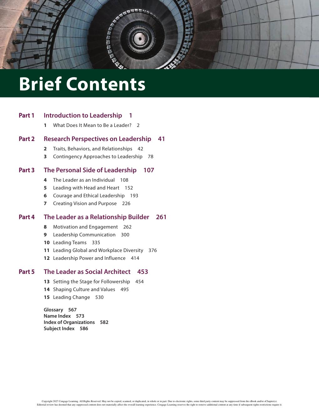 Preview page 6 of The Leadership Experience 9th Edition By Richard Daft