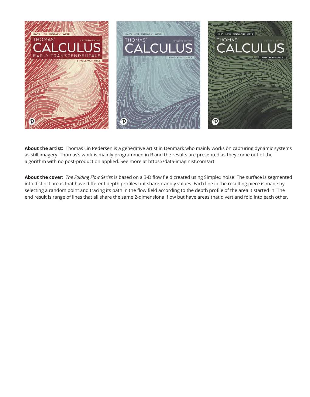 Preview page 2 of Thomas Calculus 15th Edition By George Brinton Thomas, Joel Hass