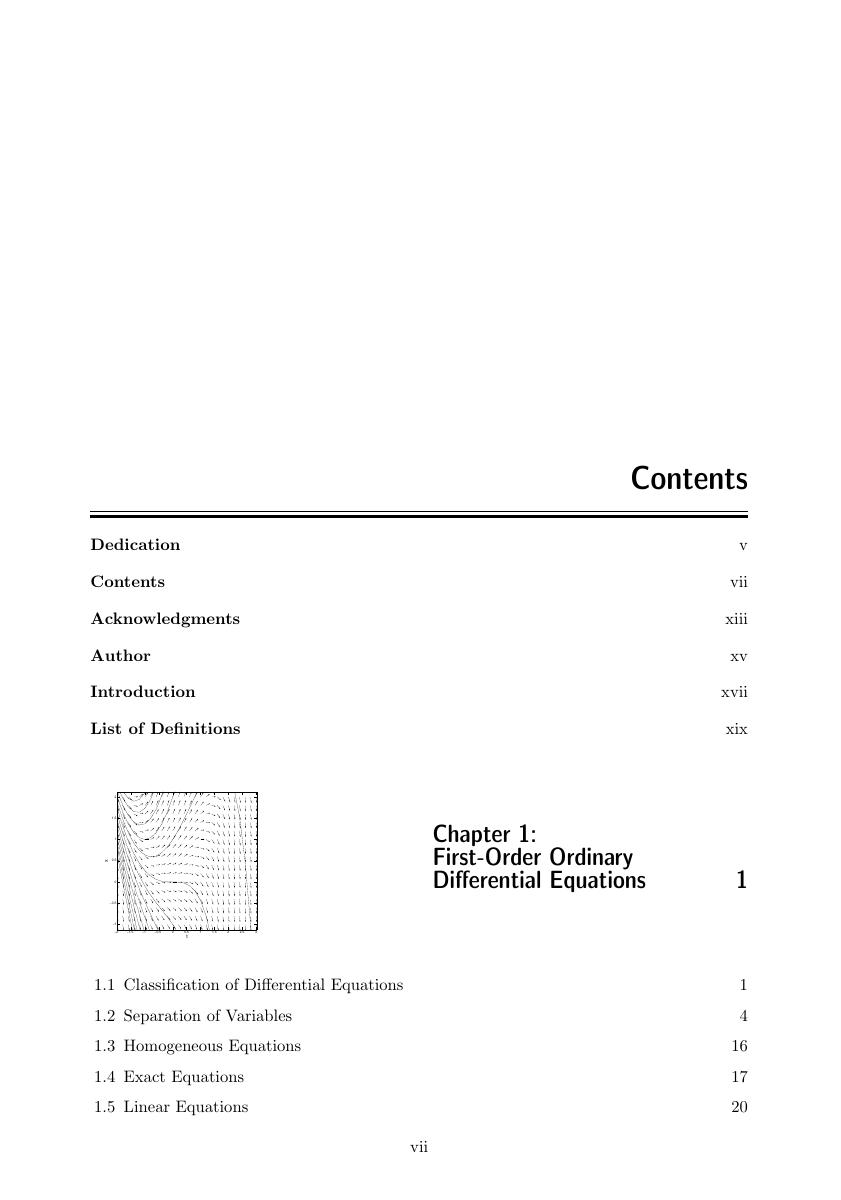 Preview page 8 of eBook [PDF] Advanced Engineering Mathematics with MATLAB Advances in Applied Mathematics 5th Edition Dean G. Duffy