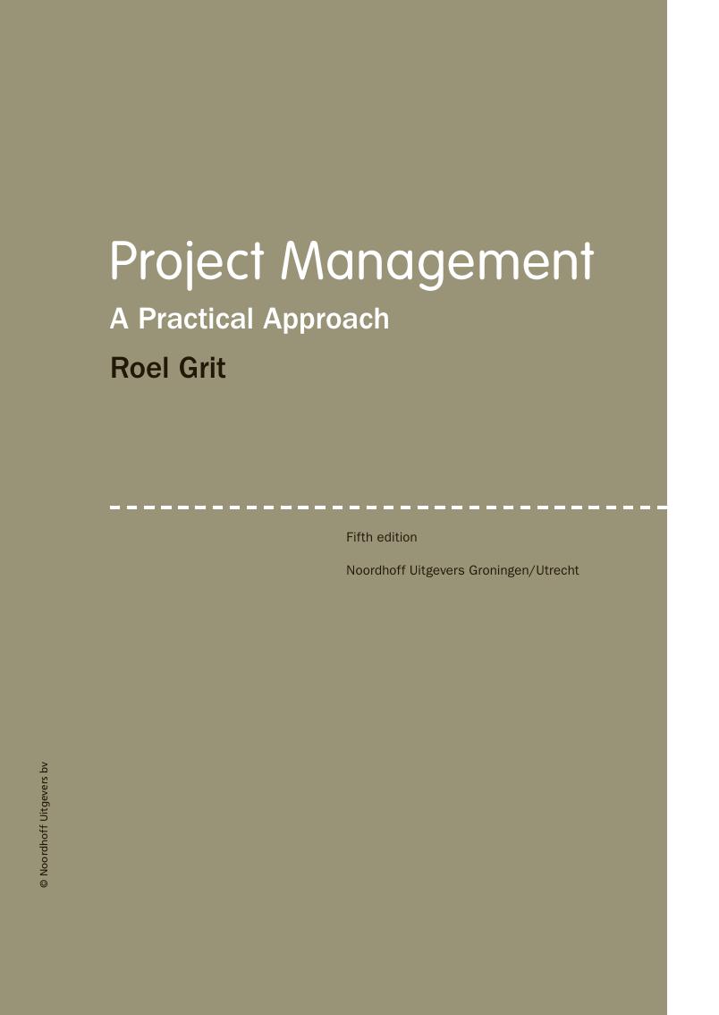 Preview page 2 of Project Management A Practical Approach 5th Edition By Roel Grit