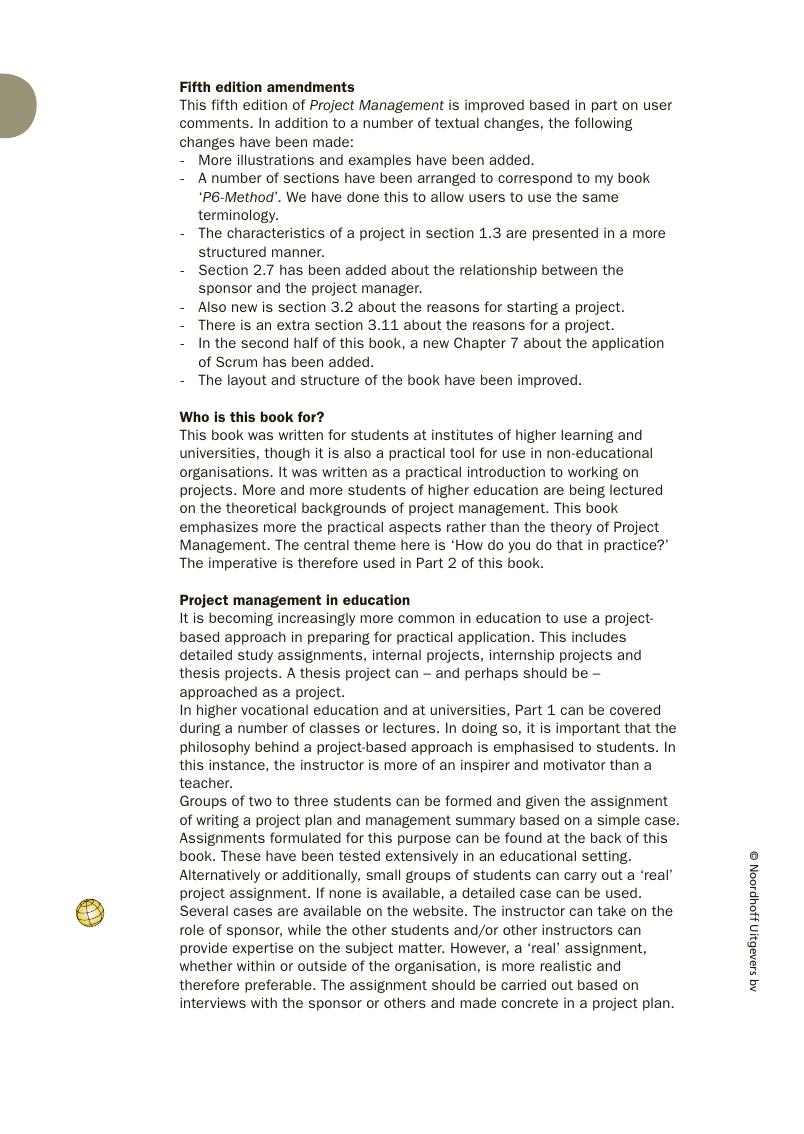 Preview page 5 of Project Management A Practical Approach 5th Edition By Roel Grit