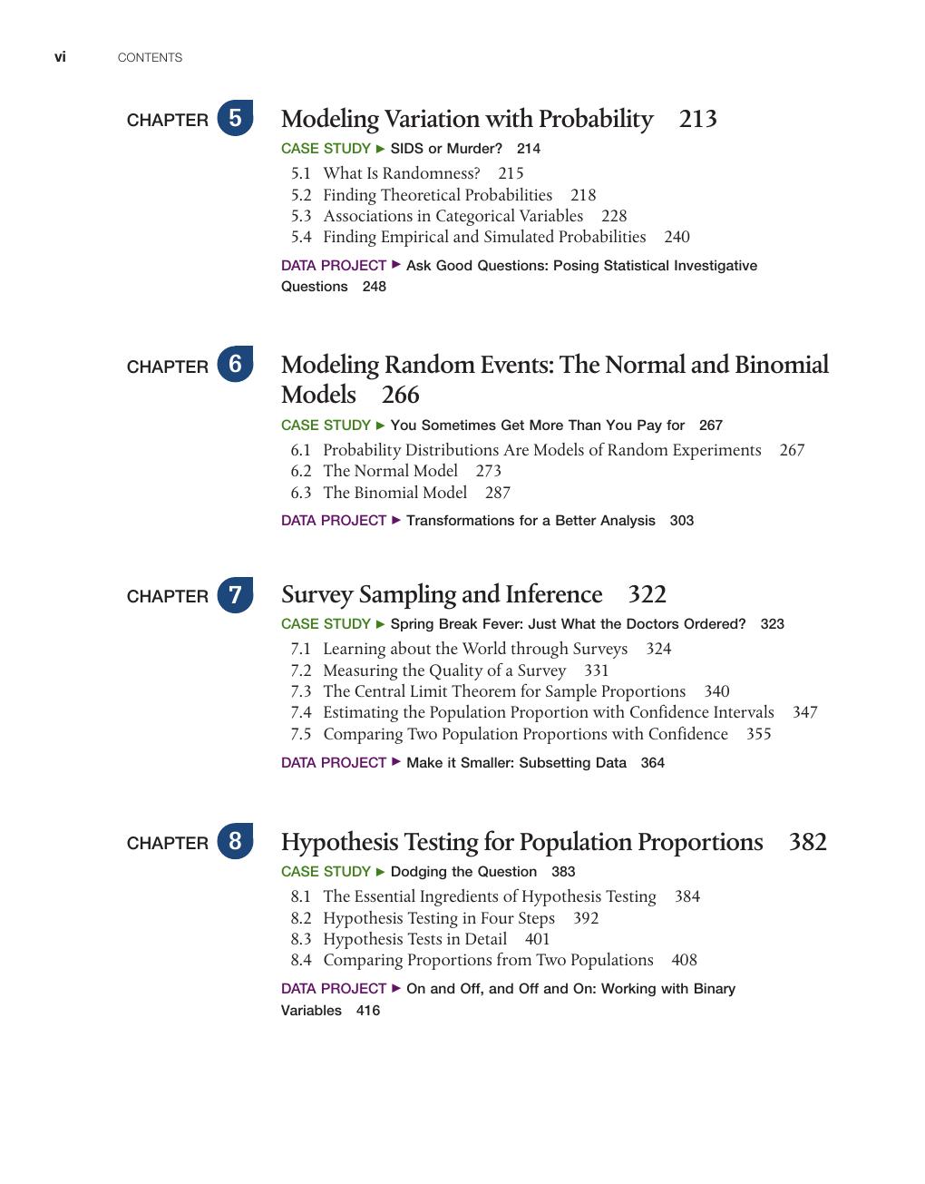 Preview page 7 of eBook PDF Introductory Statistics Exploring the World Through Data 4th Edition By Robert Gould, Rebecca Wong, Colleen Ry