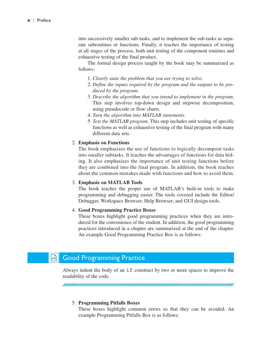 Preview page 9 of eBook PDF MATLAB Programming for Engineers 6th Edition By Stephen Chapman