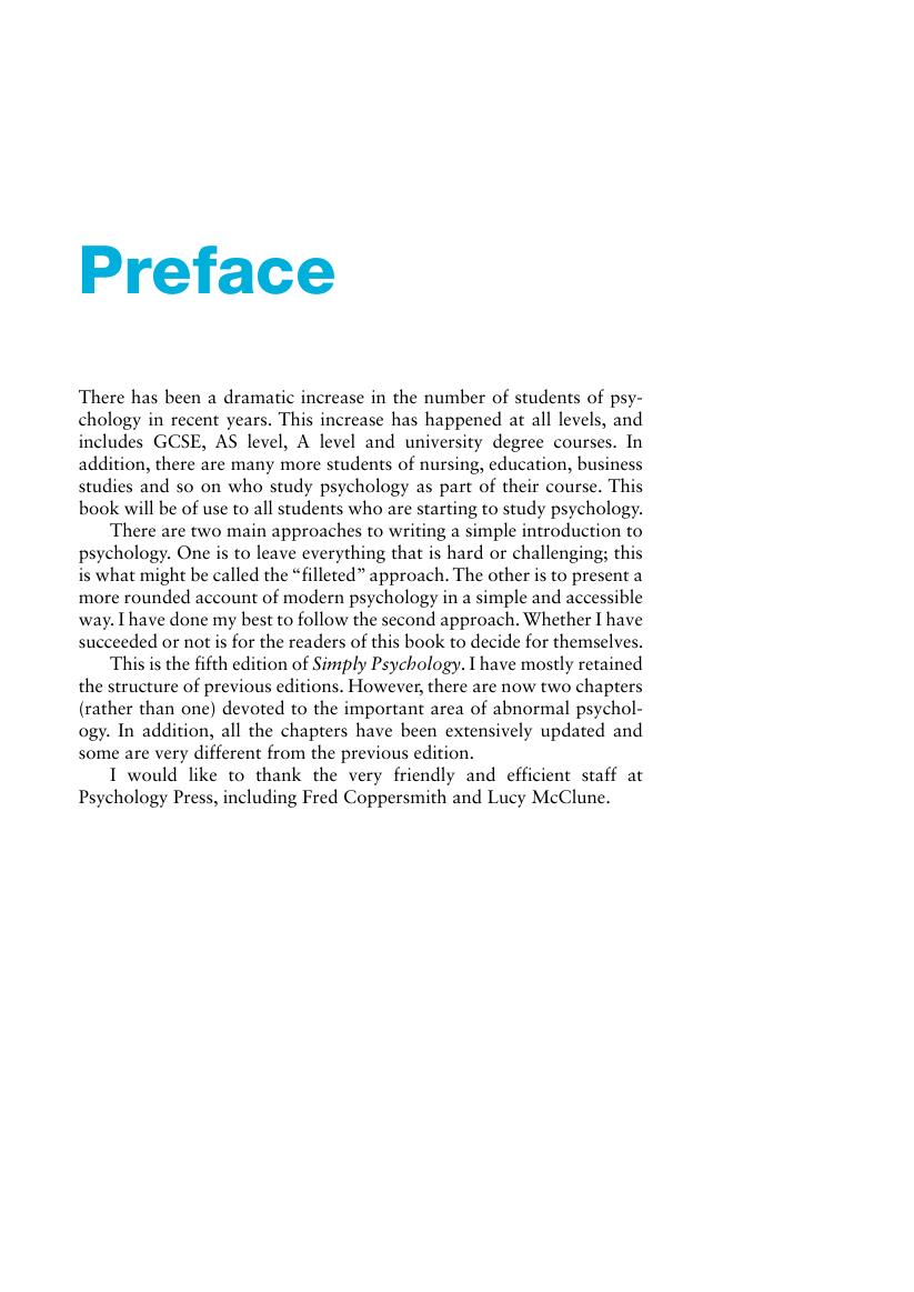 Preview page 9 of eBook PDF Simply Psychology 5th Edition By Michael Eysenck