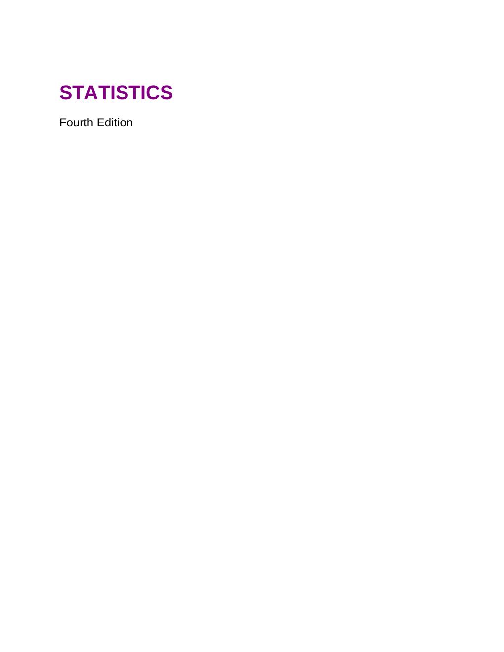 Preview page 2 of eBook PDF Statistics A Gentle Introduction 4th Edition By Frederick Coolidge