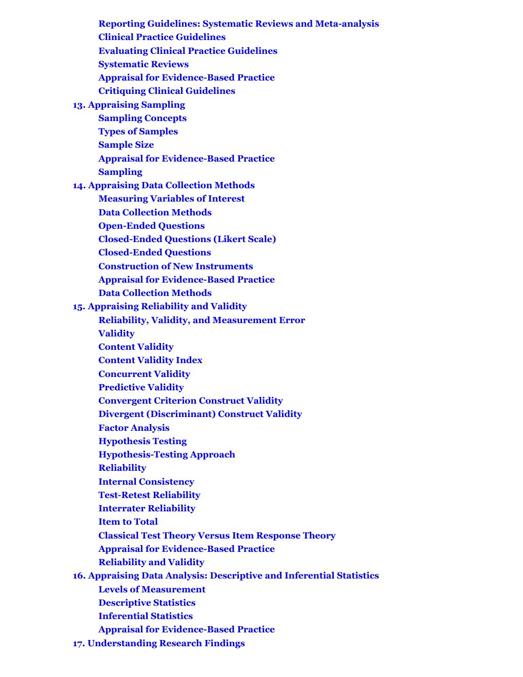 Preview page 6 of Nursing Research Methods and Critical Appraisal for Evidance-Based Practice 11th Edition By Geri Lobiondo-Wood, Judith H