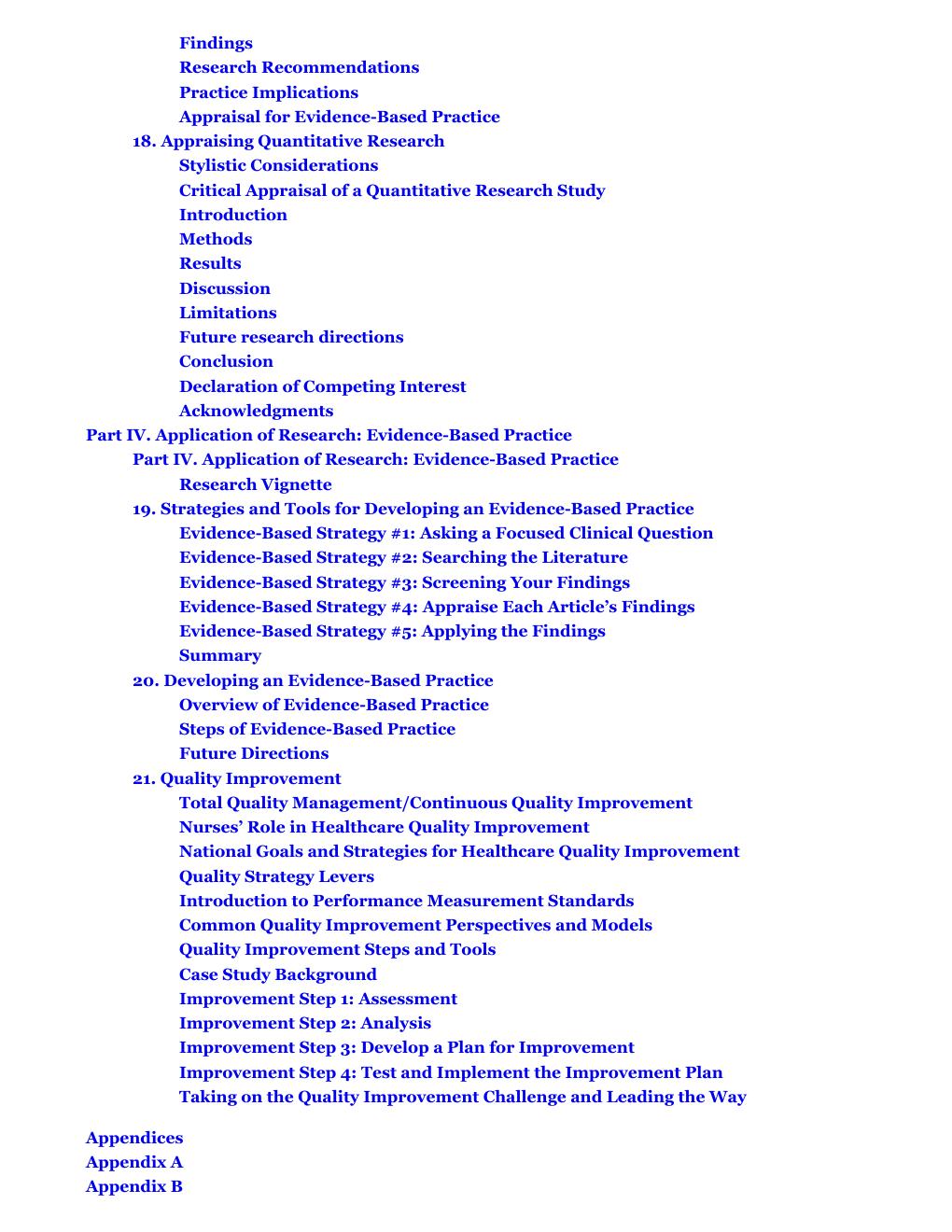 Preview page 7 of Nursing Research Methods and Critical Appraisal for Evidance-Based Practice 11th Edition By Geri Lobiondo-Wood, Judith H