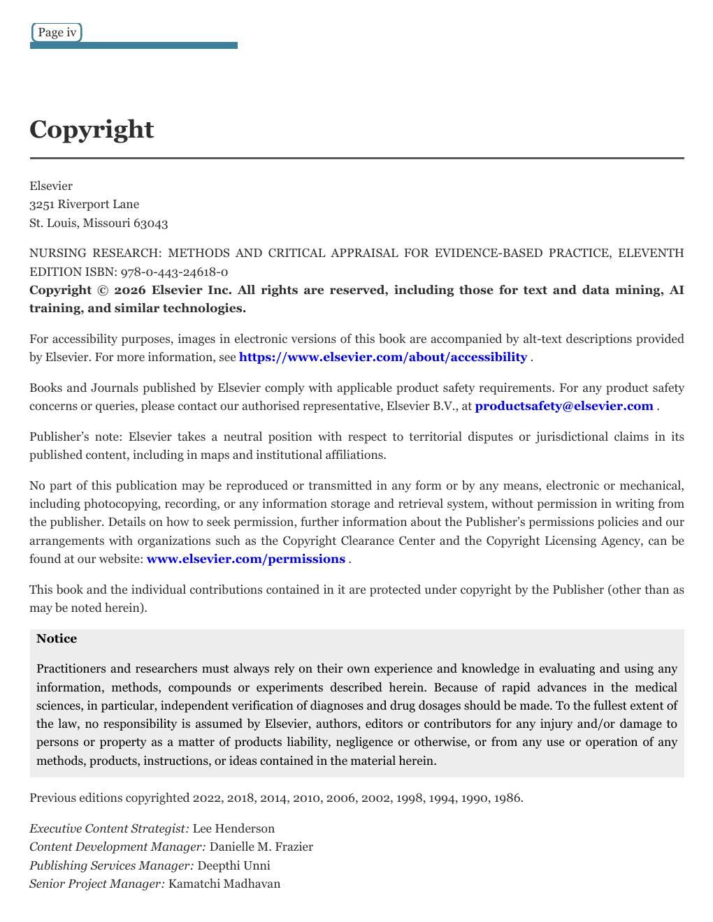 Preview page 9 of Nursing Research Methods and Critical Appraisal for Evidance-Based Practice 11th Edition By Geri Lobiondo-Wood, Judith H