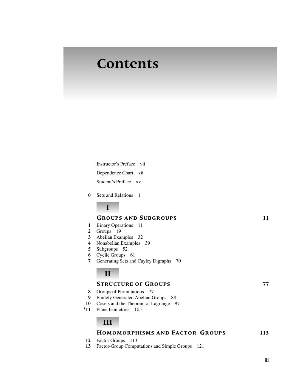 Preview page 4 of A First Course in Abstract Algebra 8th Edition By John Fraleigh