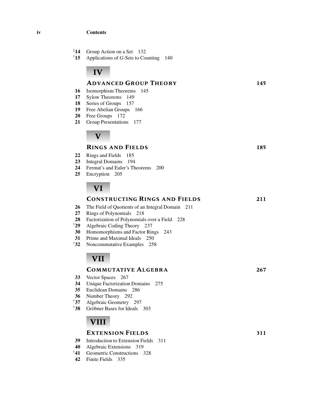 Preview page 5 of A First Course in Abstract Algebra 8th Edition By John Fraleigh