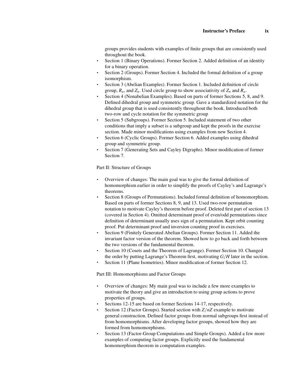 Preview page 10 of A First Course in Abstract Algebra 8th Edition By John Fraleigh