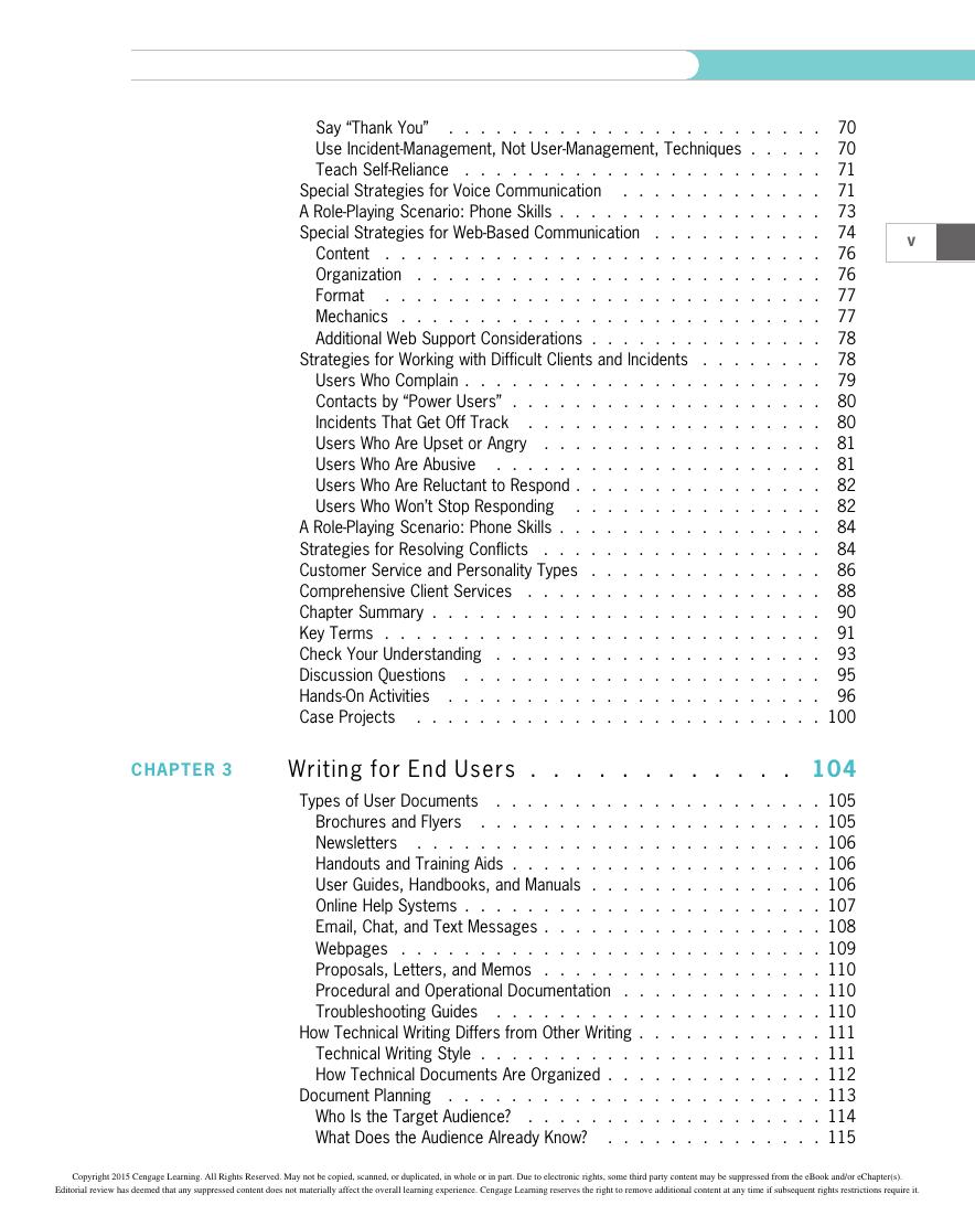 Preview page 7 of A Guide to Computer User Support for Help Desk and Support Specialists 6th Edition By Fred Beisse