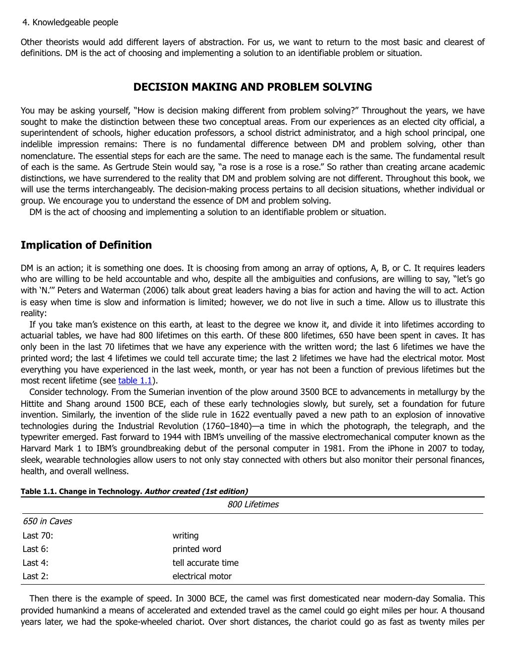 Preview page 10 of eBook PDF The Practical Decision Maker A Handbook for Decision Making and Problem Solving in Organizations 2nd Edition B