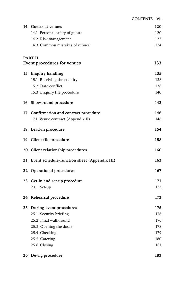 Preview page 8 of The Practical Guide to Managing Event Venues By Philip Berners