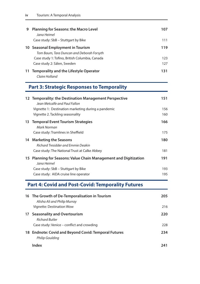 Preview page 5 of eBook PDF Tourism A temporal analysis By Philip Goulding