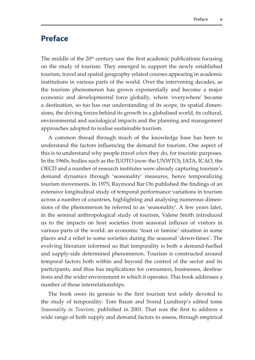 Preview page 6 of eBook PDF Tourism A temporal analysis By Philip Goulding