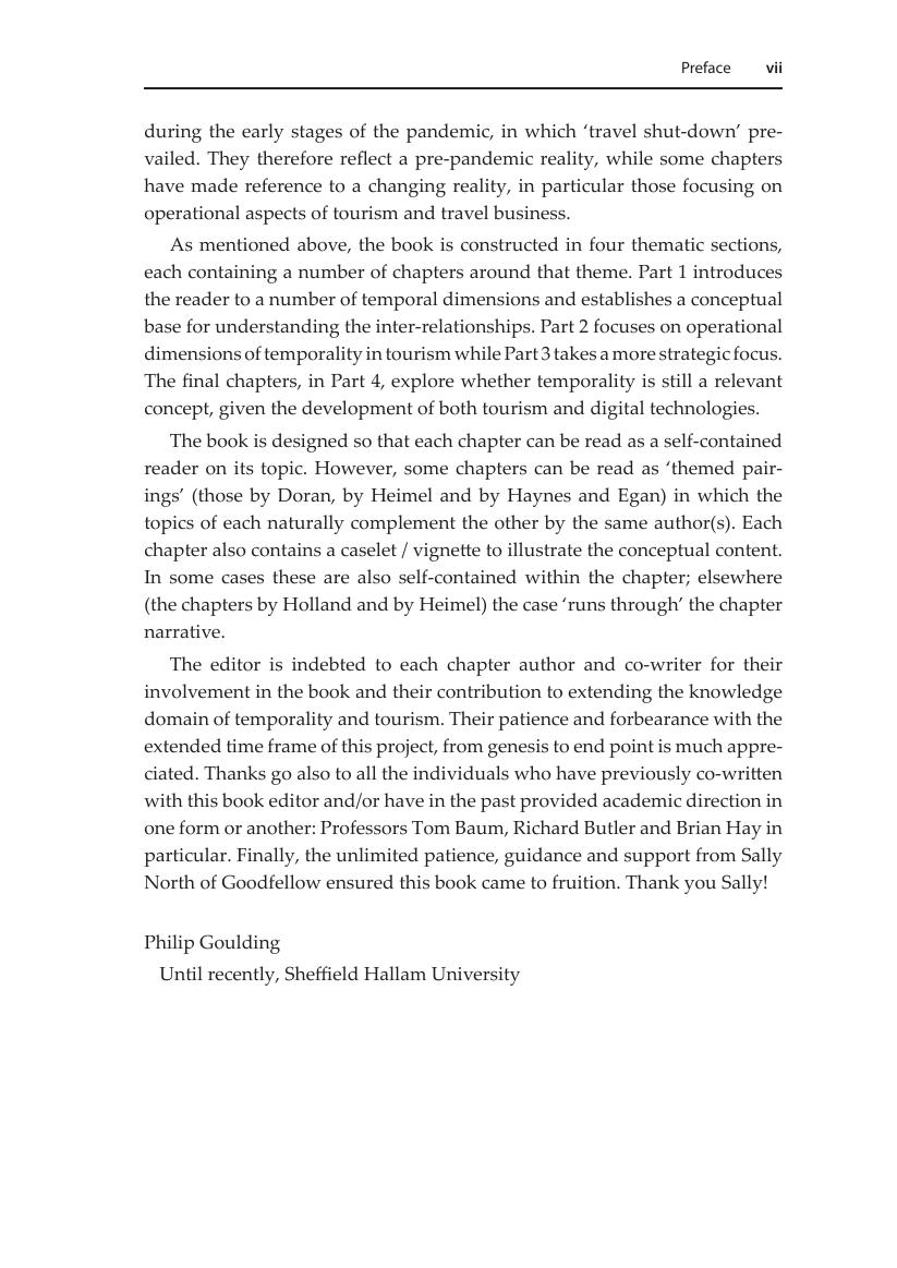 Preview page 8 of eBook PDF Tourism A temporal analysis By Philip Goulding