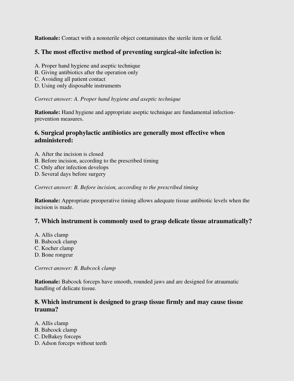 Preview page 2 of ABSA SA-C Certification Practice 2026/2027 Exam with correct  answers with rationale score A+/instant pdf