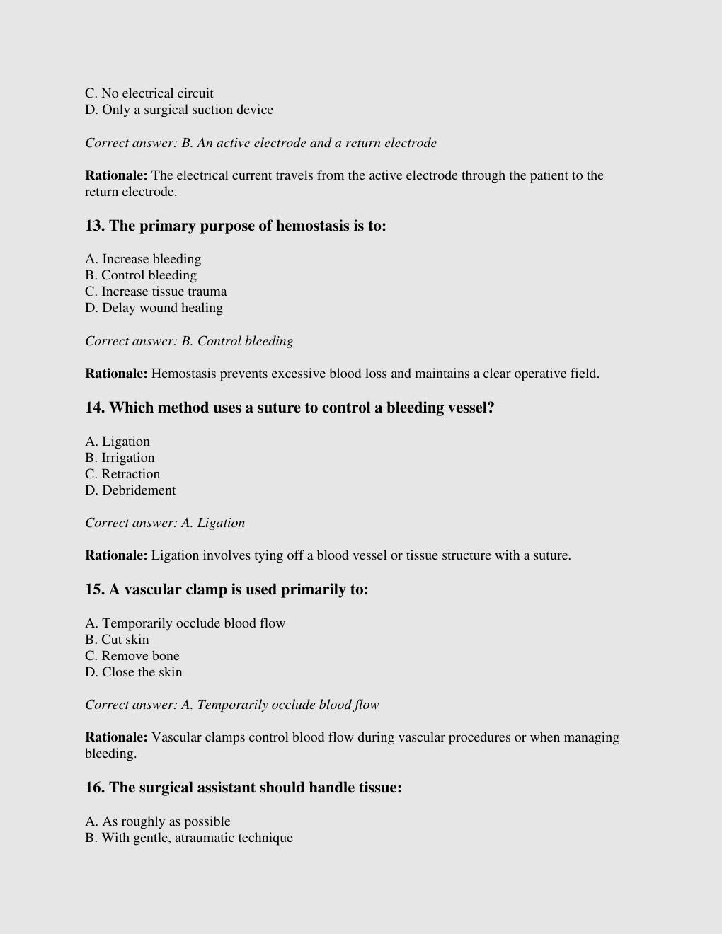 Preview page 4 of ABSA SA-C Certification Practice 2026/2027 Exam with correct  answers with rationale score A+/instant pdf