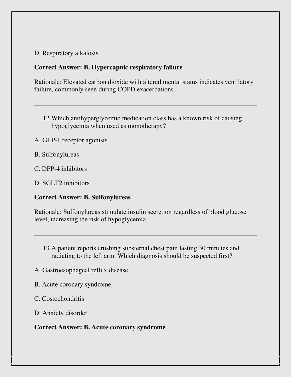 Preview page 6 of Barkley 3P Comprehensive Practice Exam with correct answers with rationales  2026/2027 version A+ Graded