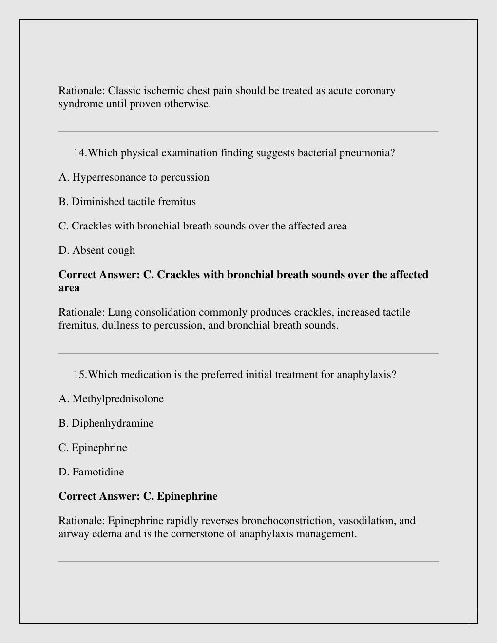 Preview page 7 of Barkley 3P Comprehensive Practice Exam with correct answers with rationales  2026/2027 version A+ Graded
