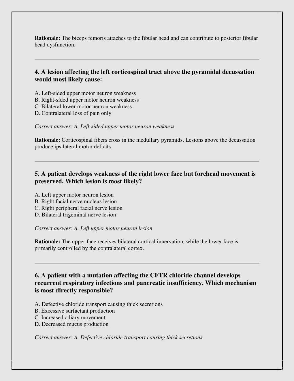 Preview page 2 of COMSAE Phase 1 (ASA 115) — Level 1 questions with correct answers 2026/2027  version with rationales/instant pdf