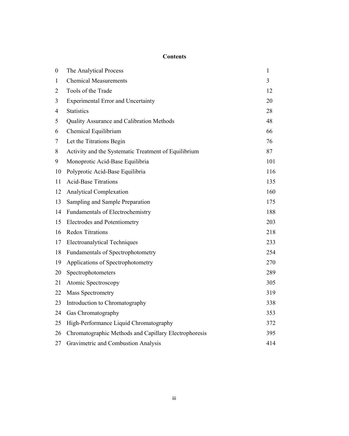 Preview page 4 of Solutions Manual Quantitative Chemical Analysis 11th Edition By Daniel Harris, Charles Lucy